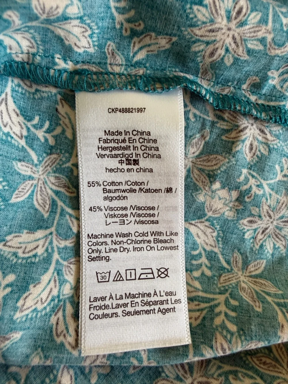 Madewell soft teal